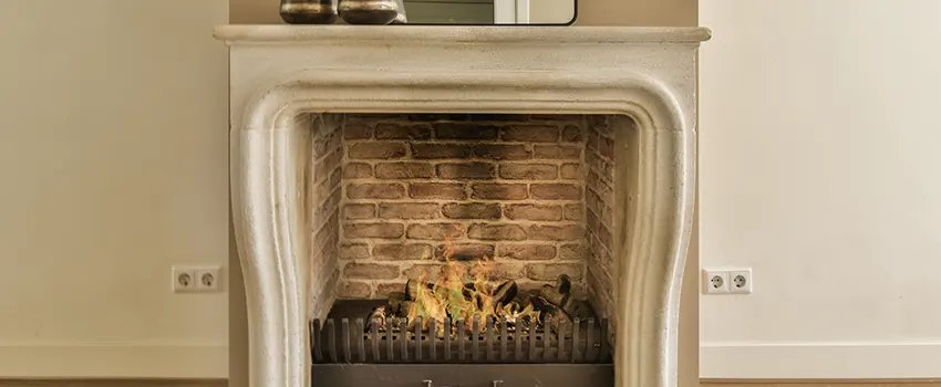 Vintage-style Fireplace Redesign in Jacksonville, Illinois