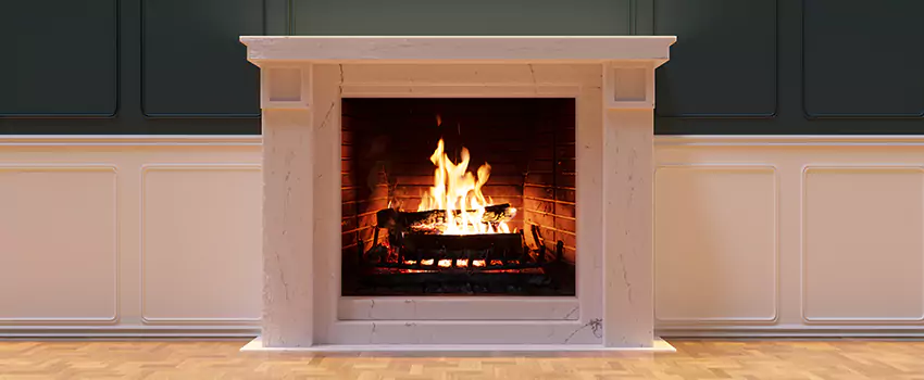 Open Flame Wood-Burning Fireplace Installation Services in Jacksonville, Illinois