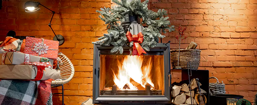 Travis Industries Linear Gas Fireplace Installation in Jacksonville, Illinois