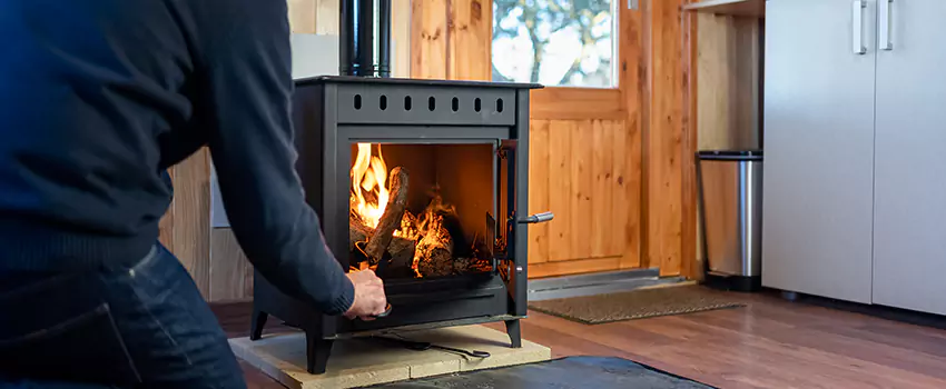 Open Hearth Wood Fireplace Installation in Jacksonville, IL