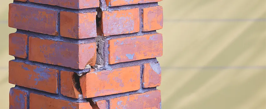 Repairing Cracked Porcelain Tiles for Fireplace in Jacksonville, IL